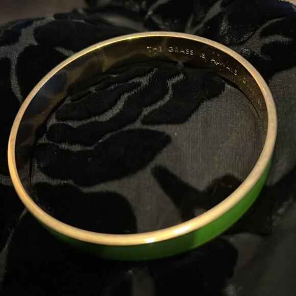 Kate Spade Lime Green Bangle - Picture 3 of 4